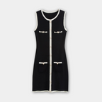 Latriz Tricot Sleeveless Mini Dress