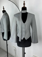 Elowen Tailored Scarf Blazer
