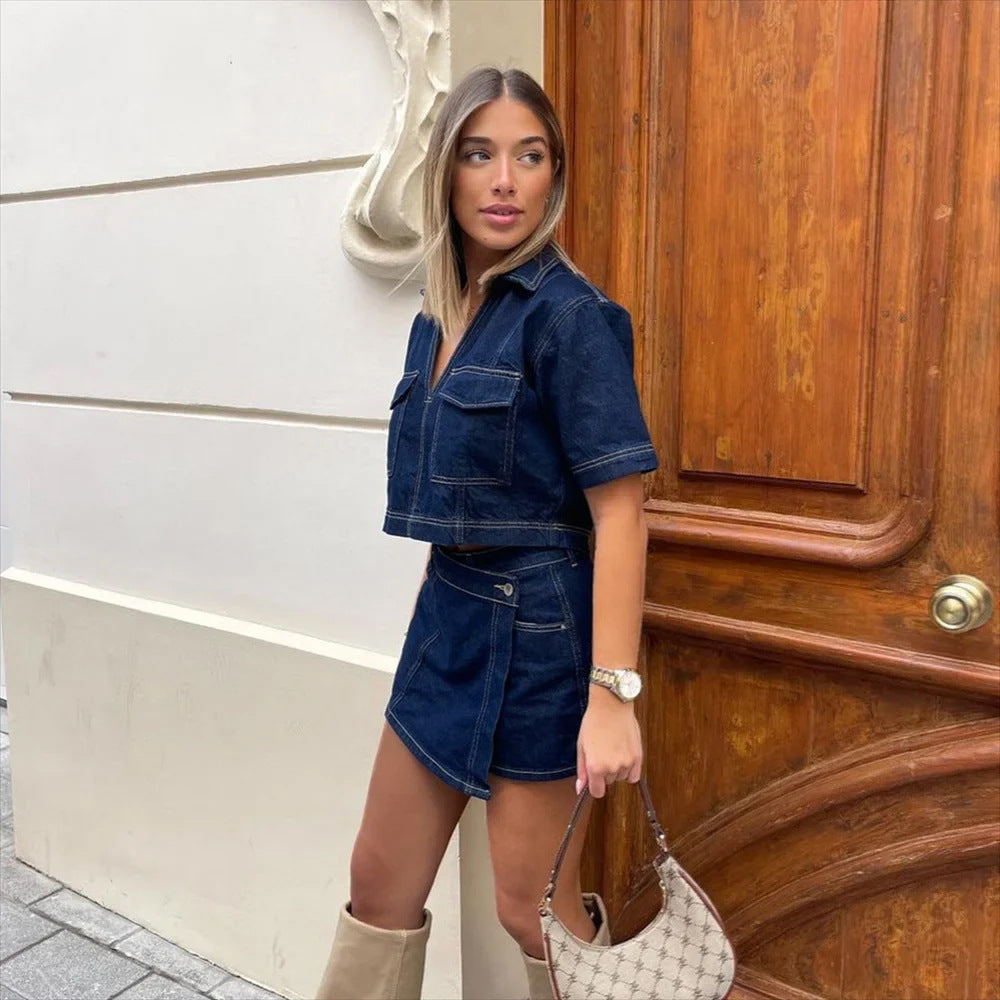 Sienna Denim Co-Ord Set