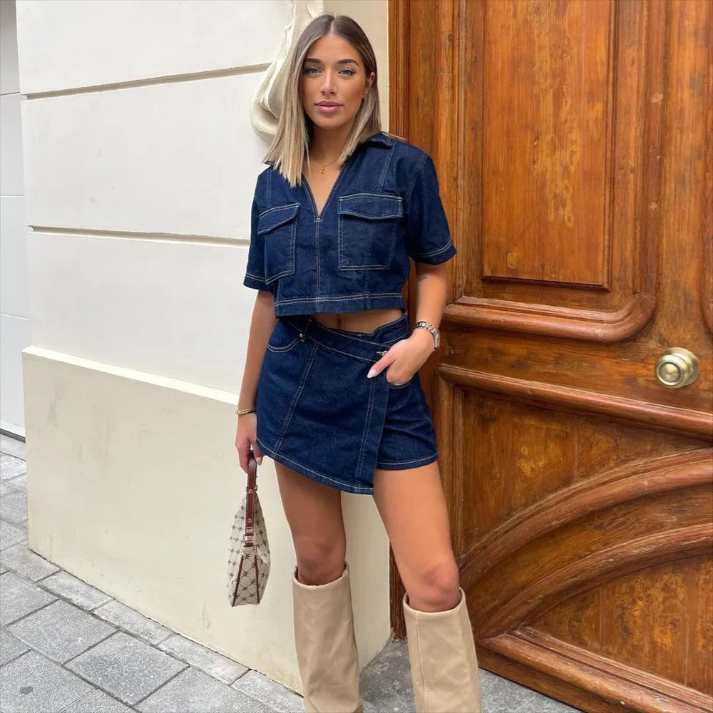 Sienna Denim Co-Ord Set