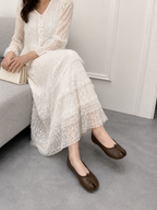 Bianca Split-Toe Leather Mules