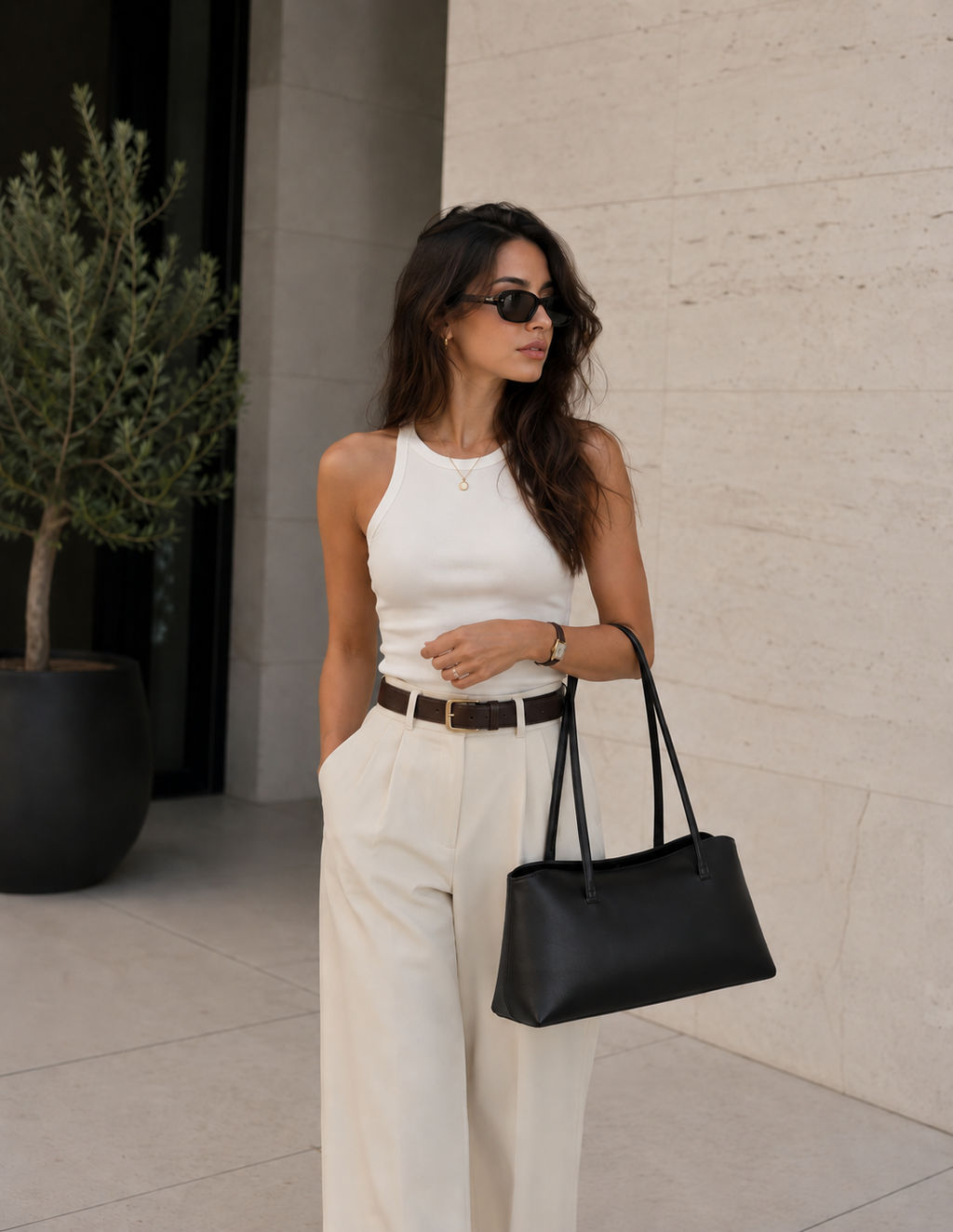 Cilla Pillow Shoulder Tote Bag