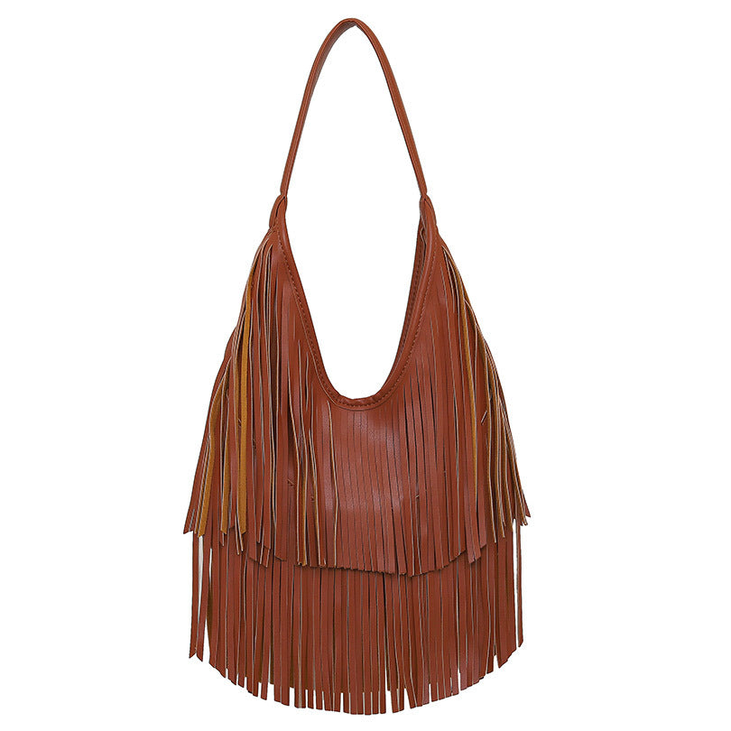 Sorelle Fringe Shoulder Bag