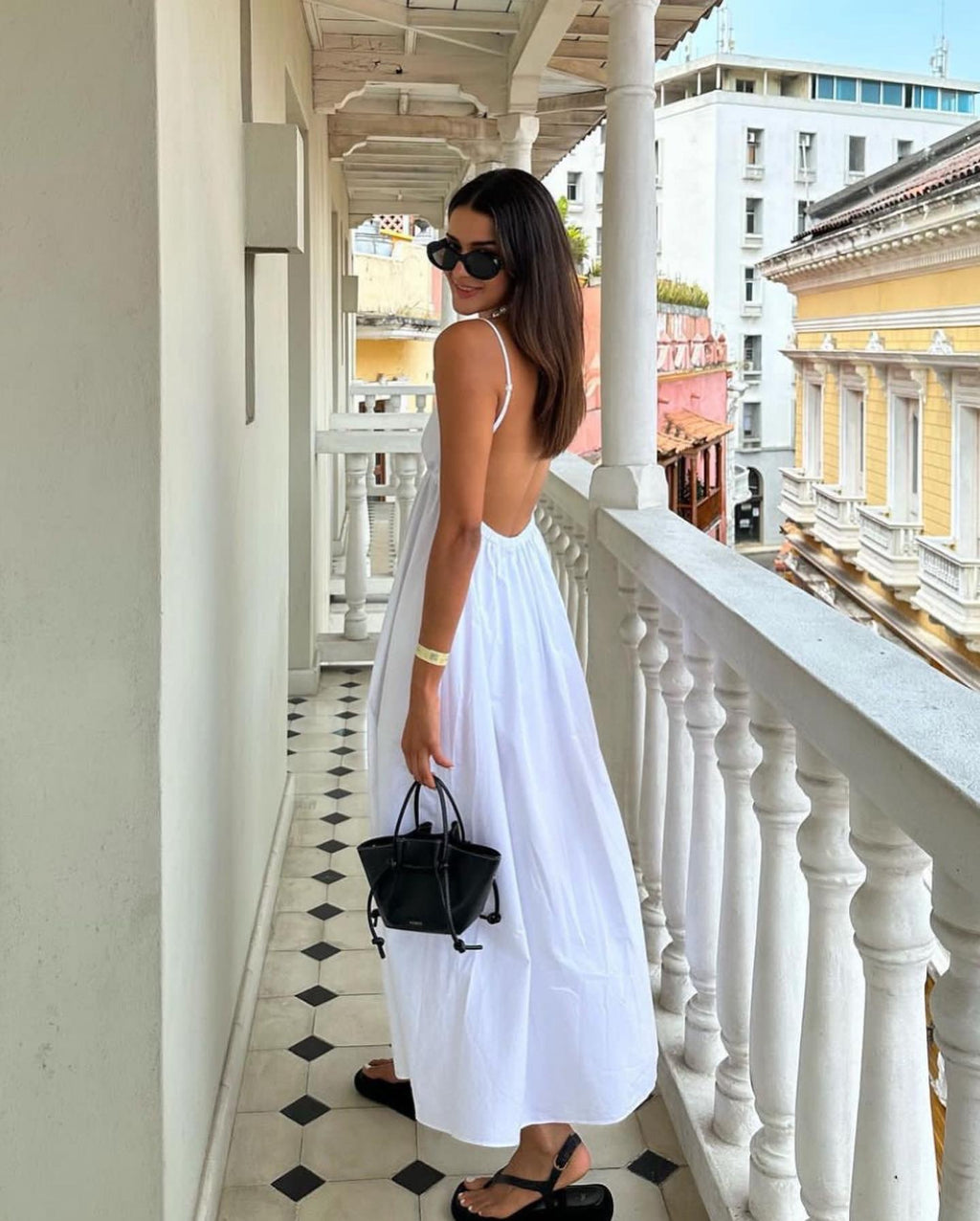 Seraphina Open-Back Maxi Dress
