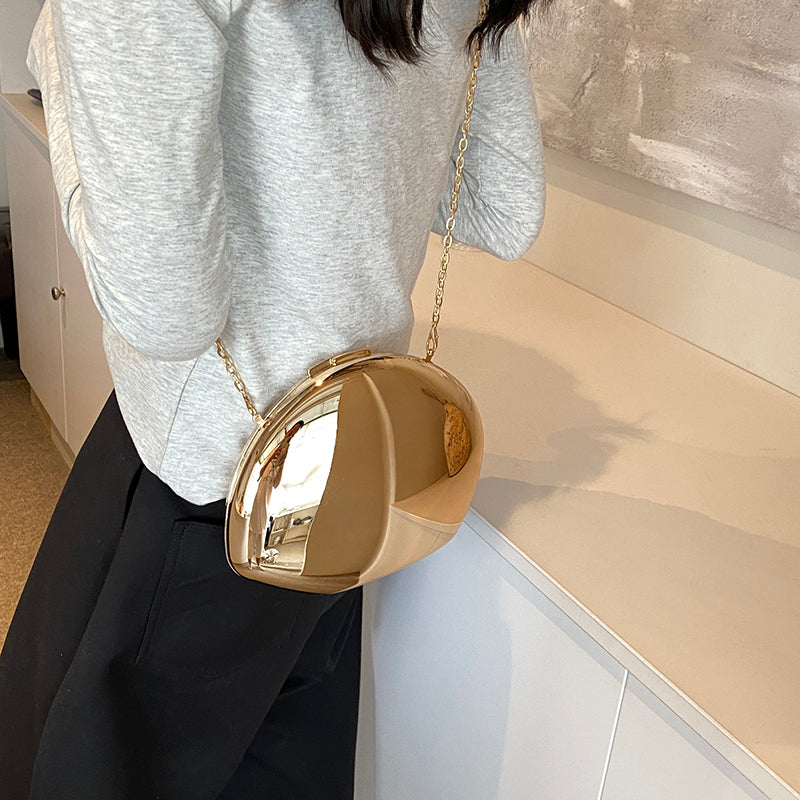 Celeste Shell Shape Evening Clutch