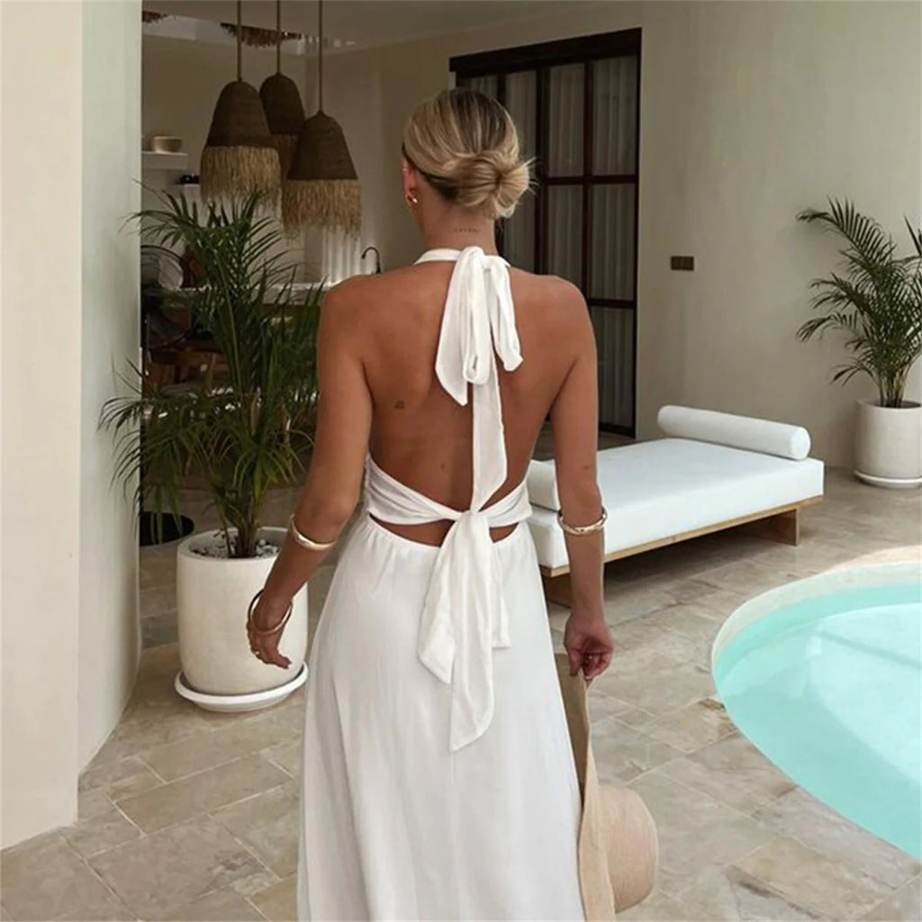 Seraphina Plunge Maxi Dress