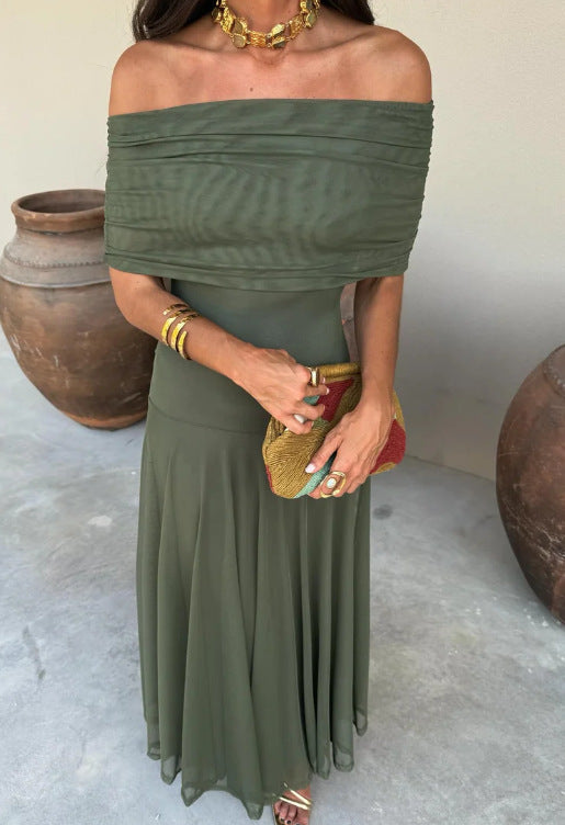 Daniella Mesh Maxi Dress