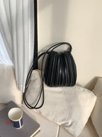 Lily Pleated Mini Crossbody Bag
