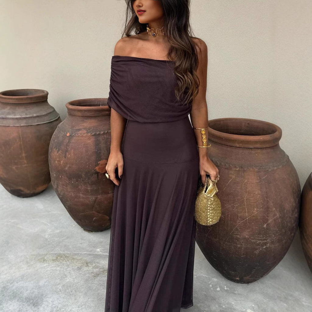 Daniella Mesh Maxi Dress