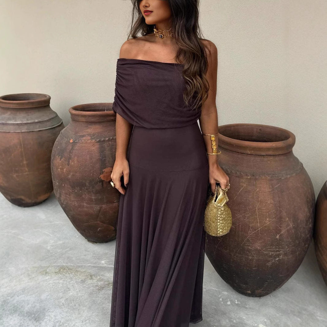 Daniella Mesh Maxi Dress