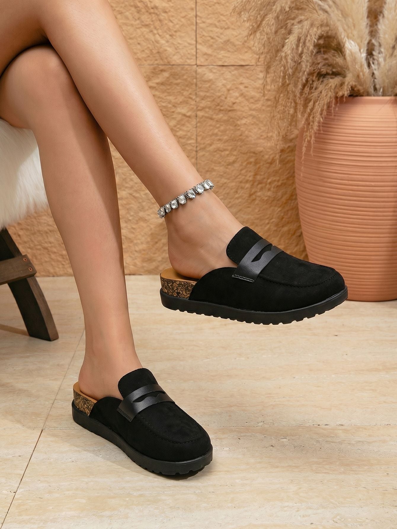 Aurelia Comfort Mule Loafers