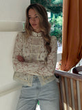 Claire Elegant Lace Blouse