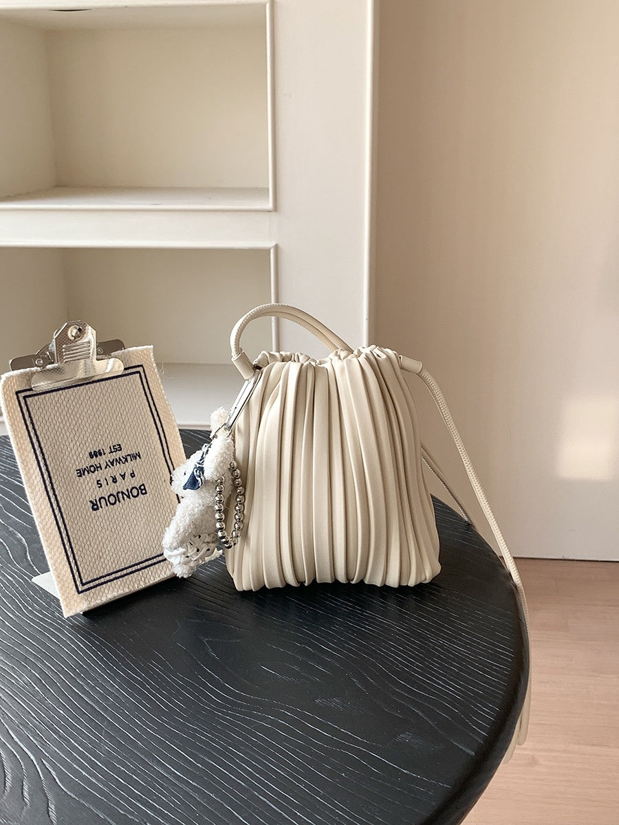 Lily Pleated Mini Crossbody Bag