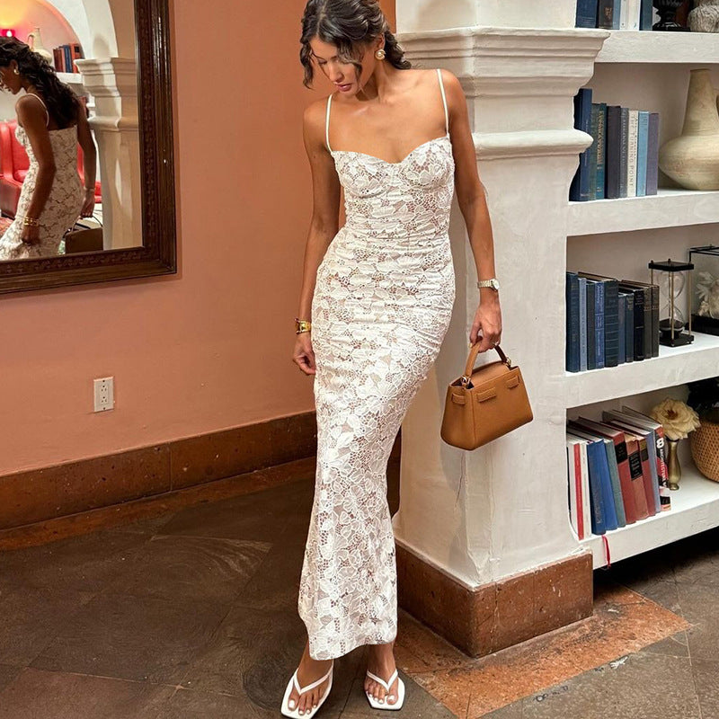 Natasha Lace Sling Dress