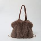Loreen Faux Fur Tote Bag