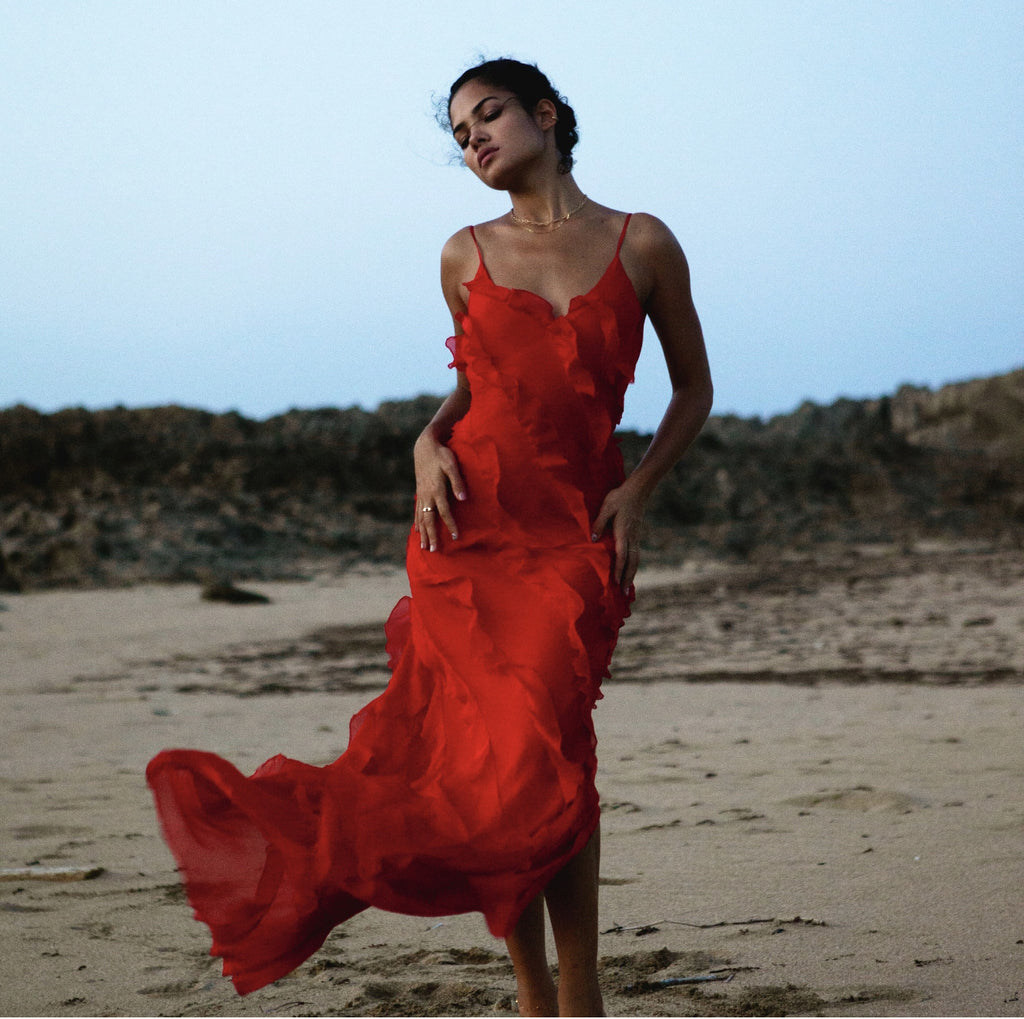 Rosalie Ruffle Gown