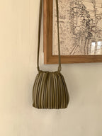 Lily Pleated Mini Crossbody Bag