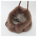 Loreen Faux Fur Tote Bag
