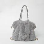 Loreen Faux Fur Tote Bag