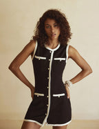 Latriz Tricot Sleeveless Mini Dress