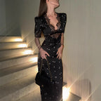 Diana Puff Sleeve Lace Dress