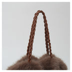 Loreen Faux Fur Tote Bag