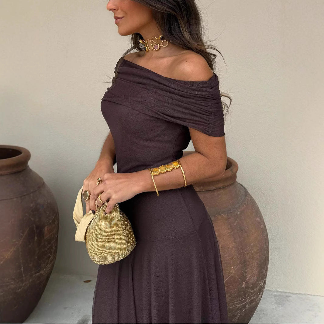 Daniella Mesh Maxi Dress