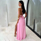 Seraphina Plunge Maxi Dress