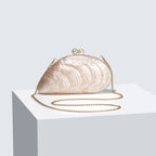 Valentina Shell-Shaped Clutch Purse