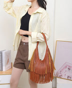 Sorelle Fringe Shoulder Bag