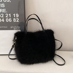 Maricar Faux Fur Crossbody Bag