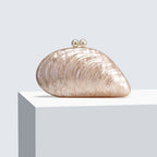 Valentina Shell-Shaped Clutch Purse