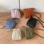 Lily Pleated Mini Crossbody Bag