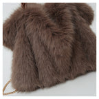 Loreen Faux Fur Tote Bag
