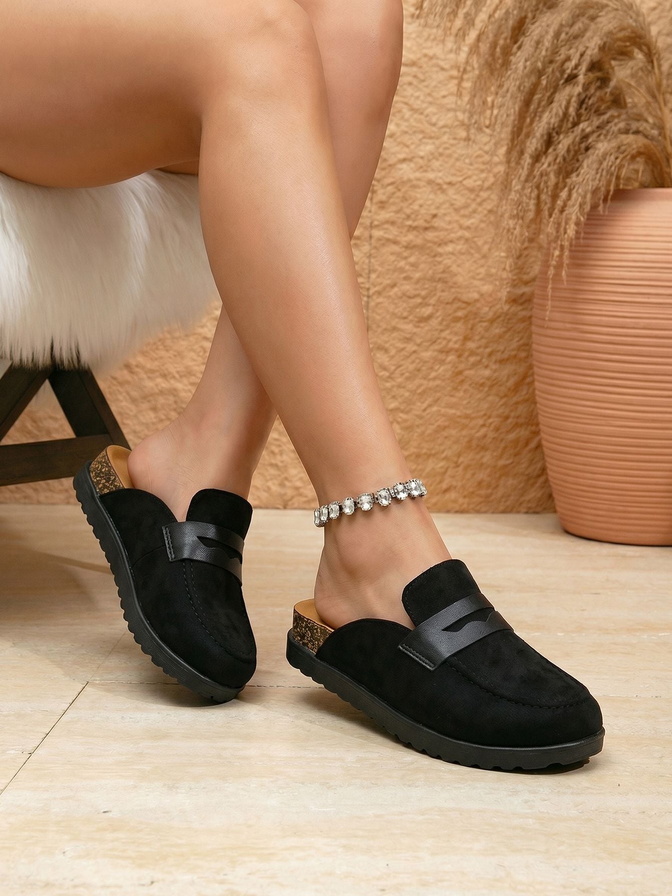 Aurelia Comfort Mule Loafers