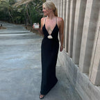 Seraphina Rose Slip Maxi Dress
