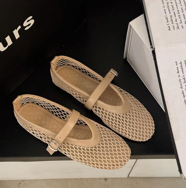 Rebecca Mesh Ballet Flats