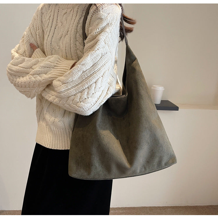 Sienna Suede Tote Bag