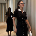 Élise Knit Midi Dress