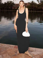 Sienna High Slit Maxi Dress