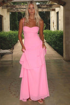 Rosalie Open-Back Maxi Dress