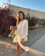Gwyneth Blouson Mini Dress