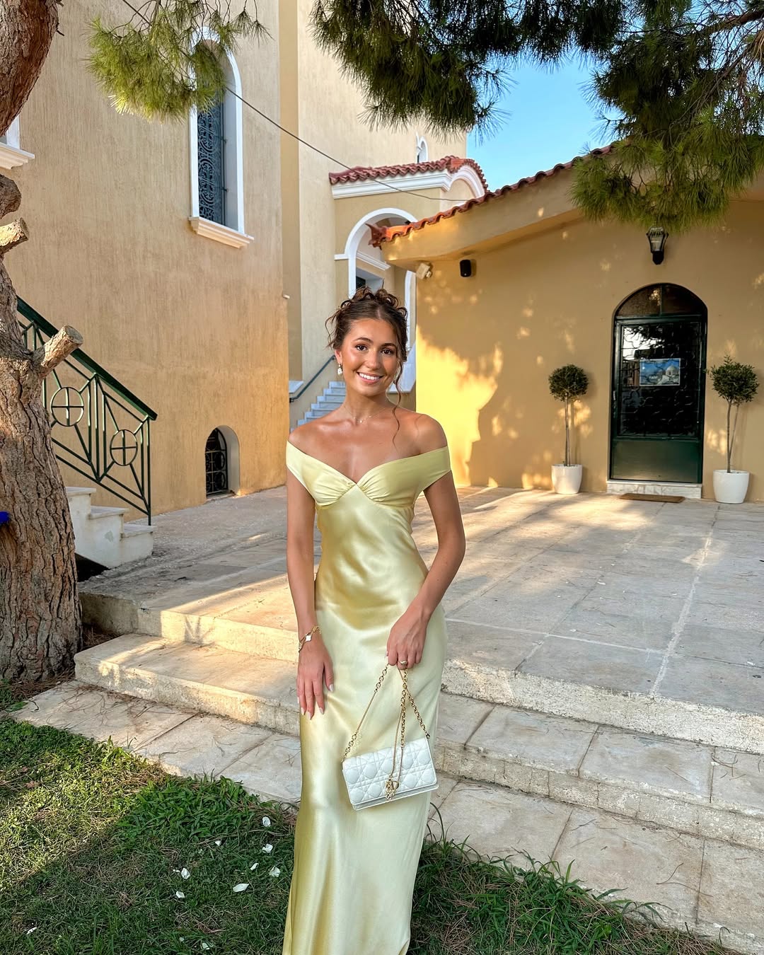 Serene Backless Satin Maxi Dress